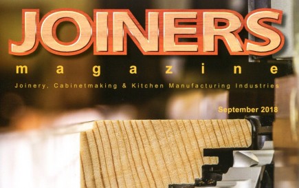 2018 09 Joiners Magazine Cover